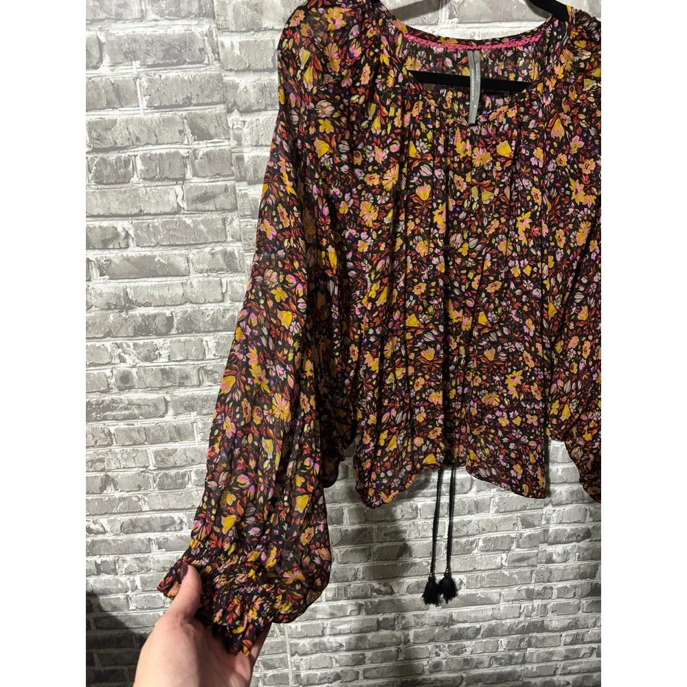 Anthropologie‎ Pauline Balloon-Sleeved Blouse - Picture 2 of 4